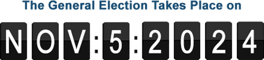 The general election takes place on November 5th 2024